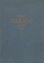 William Chrisman High School 1920 yearbook cover photo