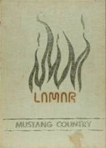 Lamar Consolidated High School 1973 yearbook cover photo