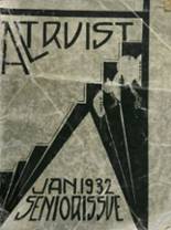 Emerson High School 1932 yearbook cover photo
