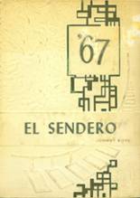 San Benito High School 1967 yearbook cover photo