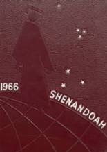 Shenandoah High School 1966 yearbook cover photo