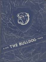 Altus High School 1943 yearbook cover photo