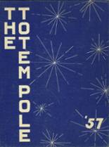 Hoosic Valley Central High School 1957 yearbook cover photo