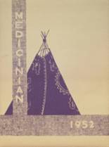 Medicine Lodge High School 1952 yearbook cover photo