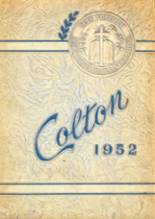 Bishop Colton High School 1952 yearbook cover photo
