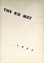 1957 Kasson-Mantorville High School Yearbook from Kasson, Minnesota cover image