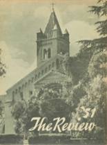 Santa Maria High School 1951 yearbook cover photo