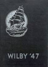 Wilby High School 1947 yearbook cover photo