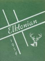 1954 Elkton High School Yearbook from Elkton, Michigan cover image