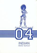 2004 Asher High School Yearbook from Asher, Oklahoma cover image