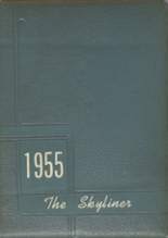 Rutherfordton-Spindale High School 1955 yearbook cover photo