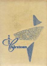 Corsicana High School 1957 yearbook cover photo