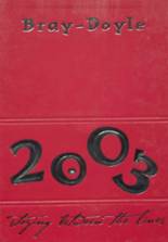 2003 Bray-Doyle High School Yearbook from Bray, Oklahoma cover image