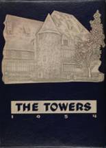 1954 Cascia Hall Preparatory School Yearbook from Tulsa, Oklahoma cover image