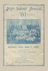Wooster High School 1901 yearbook cover photo