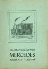 Our Lady of Mercy High School 1946 yearbook cover photo