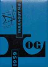 Farragut Career Academy 1959 yearbook cover photo