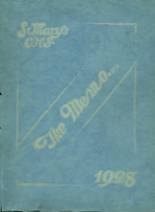 Central Catholic High School 1928 yearbook cover photo