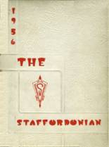 Stafford High School 1956 yearbook cover photo