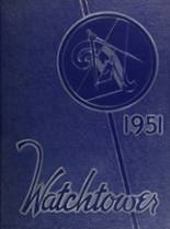 Beverly Hills High School 1951 yearbook cover photo