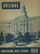 Hawthorne High School 1950 yearbook cover photo