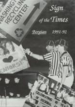 1992 St. Francis Borgia High School Yearbook from Washington, Missouri cover image