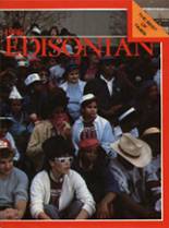 Edison Technical High School 1986 yearbook cover photo