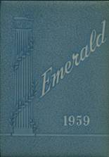 Donegal High School 1959 yearbook cover photo