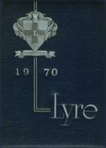 1970 Lawrence High School Yearbook from Fairfield, Maine cover image