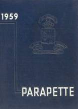 Beaumont School for Girls 1959 yearbook cover photo