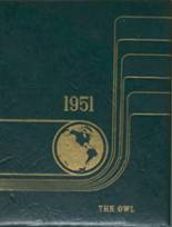 1951 Big Valley High School Yearbook from Bieber, California cover image