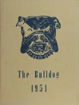 Bronson High School 1951 yearbook cover photo