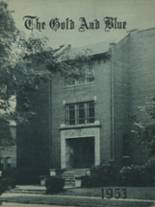 Mitchell High School 1953 yearbook cover photo