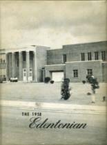 Edenton High School 1958 yearbook cover photo