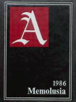 1986 Andalusia High School Yearbook from Andalusia, Alabama cover image