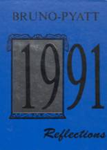 Bruno-Pyatt High School 1991 yearbook cover photo