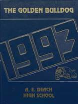 1993 Beach High School Yearbook from Savannah, Georgia cover image