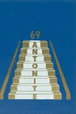 St. Anthony High School 1969 yearbook cover photo