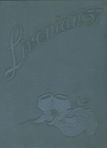 1957 Livonia High School Yearbook from Livonia, New York cover image