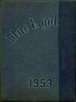 Derry Area High School 1953 yearbook cover photo