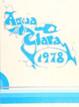 Clearwater High School 1978 yearbook cover photo