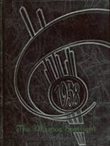 Perry High School 1958 yearbook cover photo