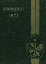 St. Agnes Academy 1971 yearbook cover photo