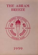 1959 Kingfield High School Yearbook from Kingfield, Maine cover image