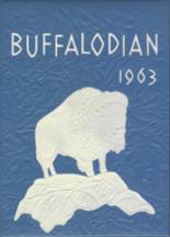 New Buffalo High School 1963 yearbook cover photo