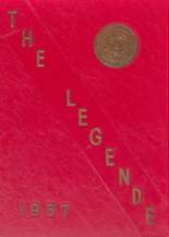 1957 Walsingham Academy Yearbook from Williamsburg, Virginia cover image