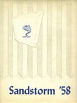 Davidson High School 1958 yearbook cover photo