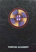 Peoples Academy 1999 yearbook cover photo