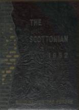 Scott High School 1952 yearbook cover photo