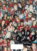New London High School 1991 yearbook cover photo